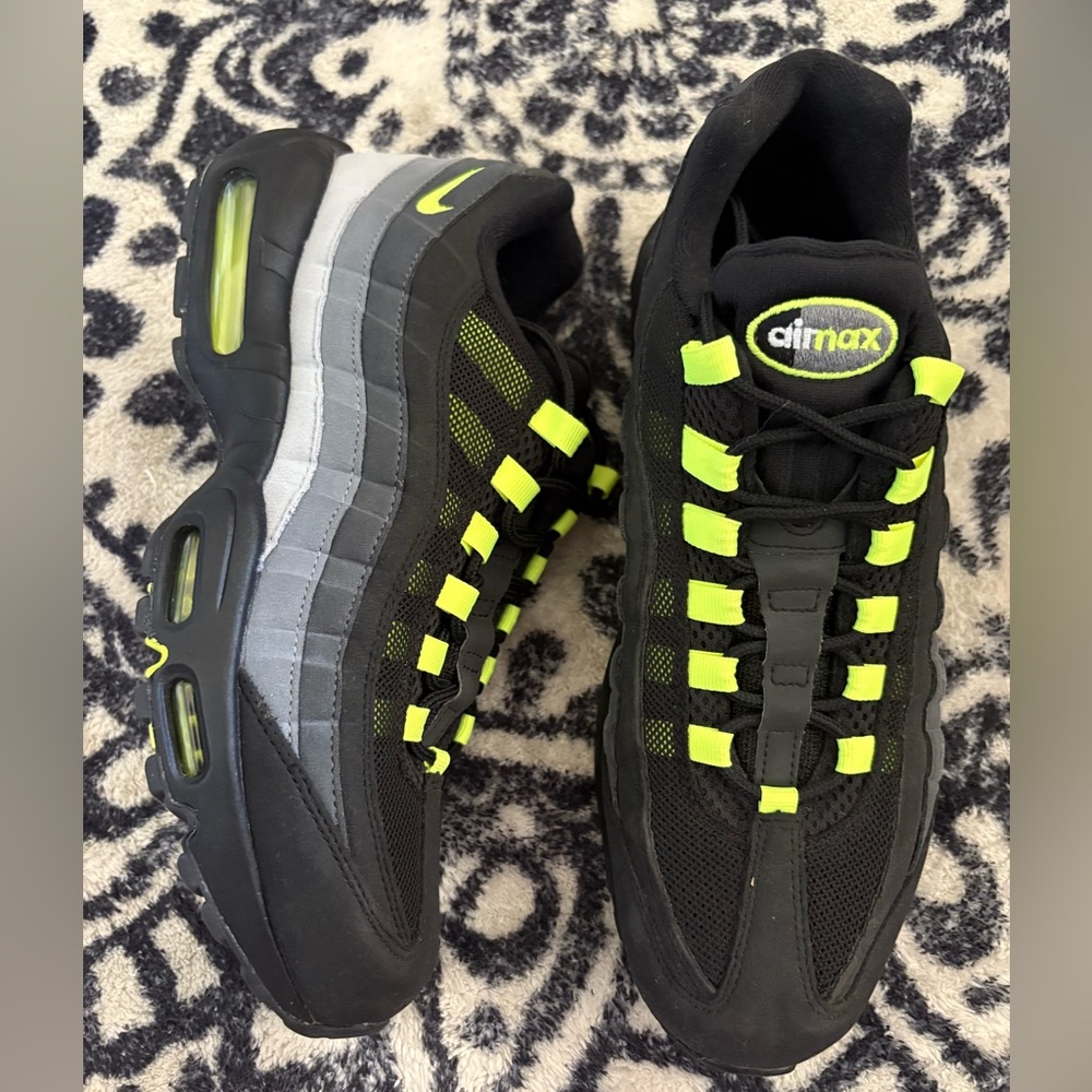 Nike Air Max 95 OG 2015 Neon 2015 *New without tags or box * - Picture 16 of 16